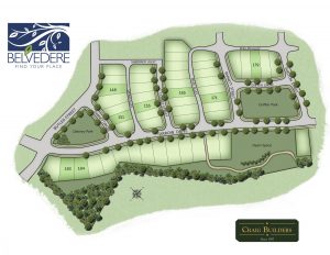 Belvedere Site Map