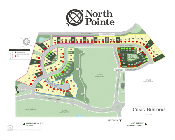 North Point Phase 1 Site Map